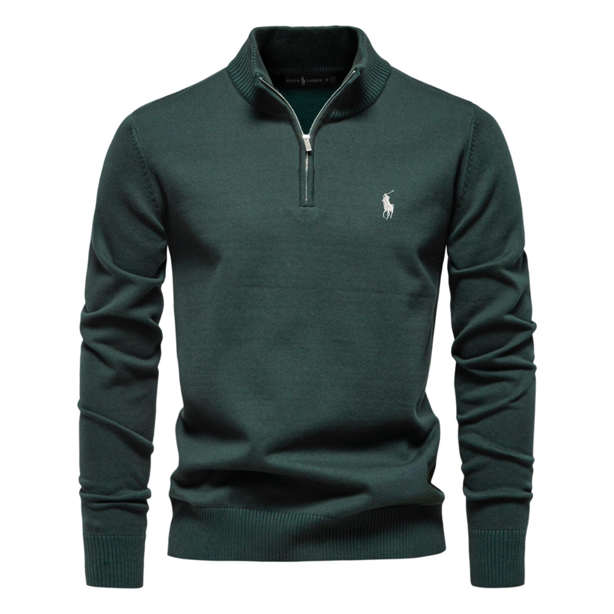 Men's Premium Half-Zip Knit Sweater - Clearance Sale