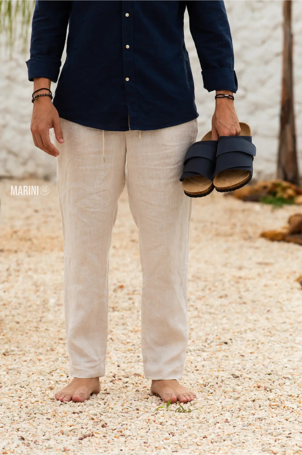Salerno Sandal — Deep Blue