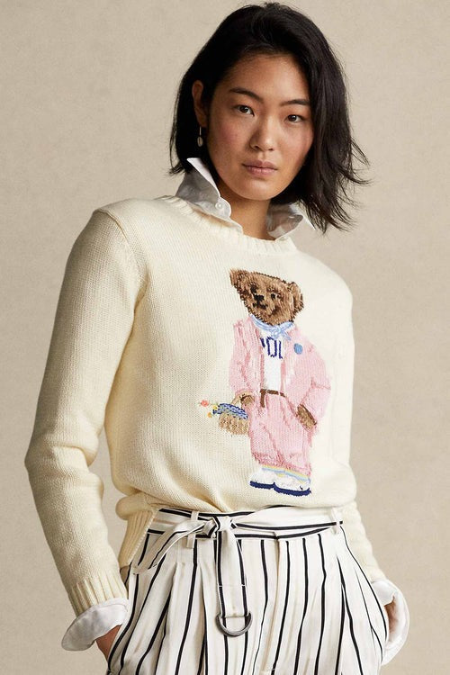 Woman Sweater | Pink Bear
