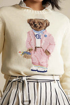 Woman Sweater | Pink Bear