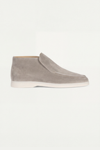 Amalfi Suede City Loafer Light Gray