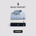 3-Piece Premium Dress Shirt Set