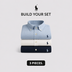 3-Piece Premium Dress Shirt Set