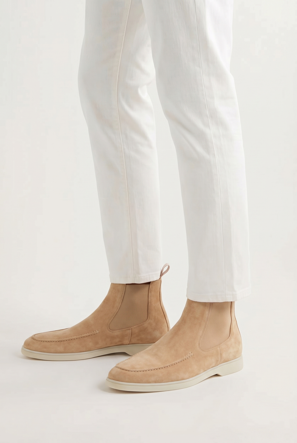 Palermo Suede Boot Sand Beige