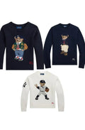 Men's Set 3 Styles RL Polo Bear Sweater Set YANKES