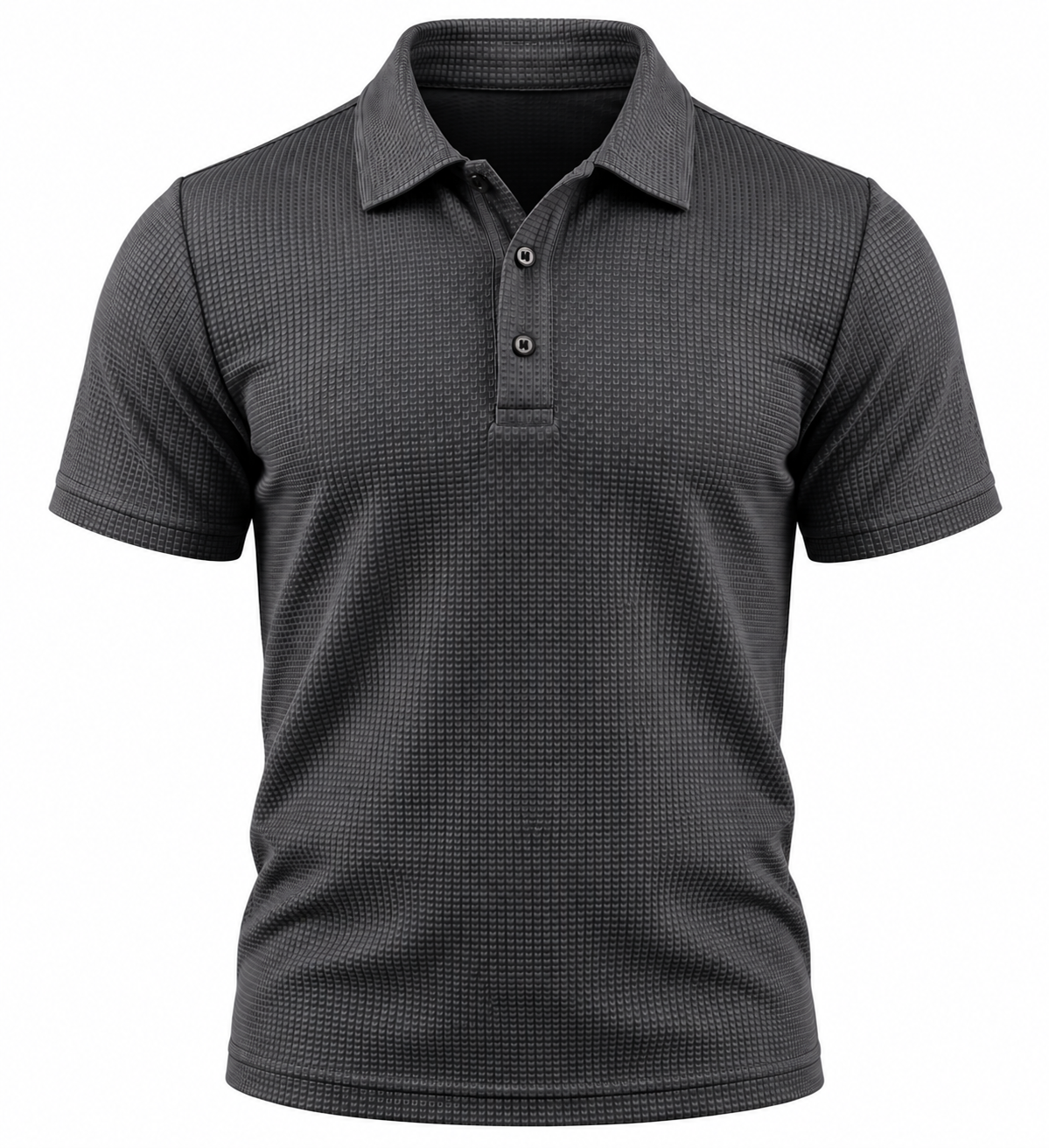 Belmont Men's Stretch Polo – No-Cling Fit for a Fuller Midsection