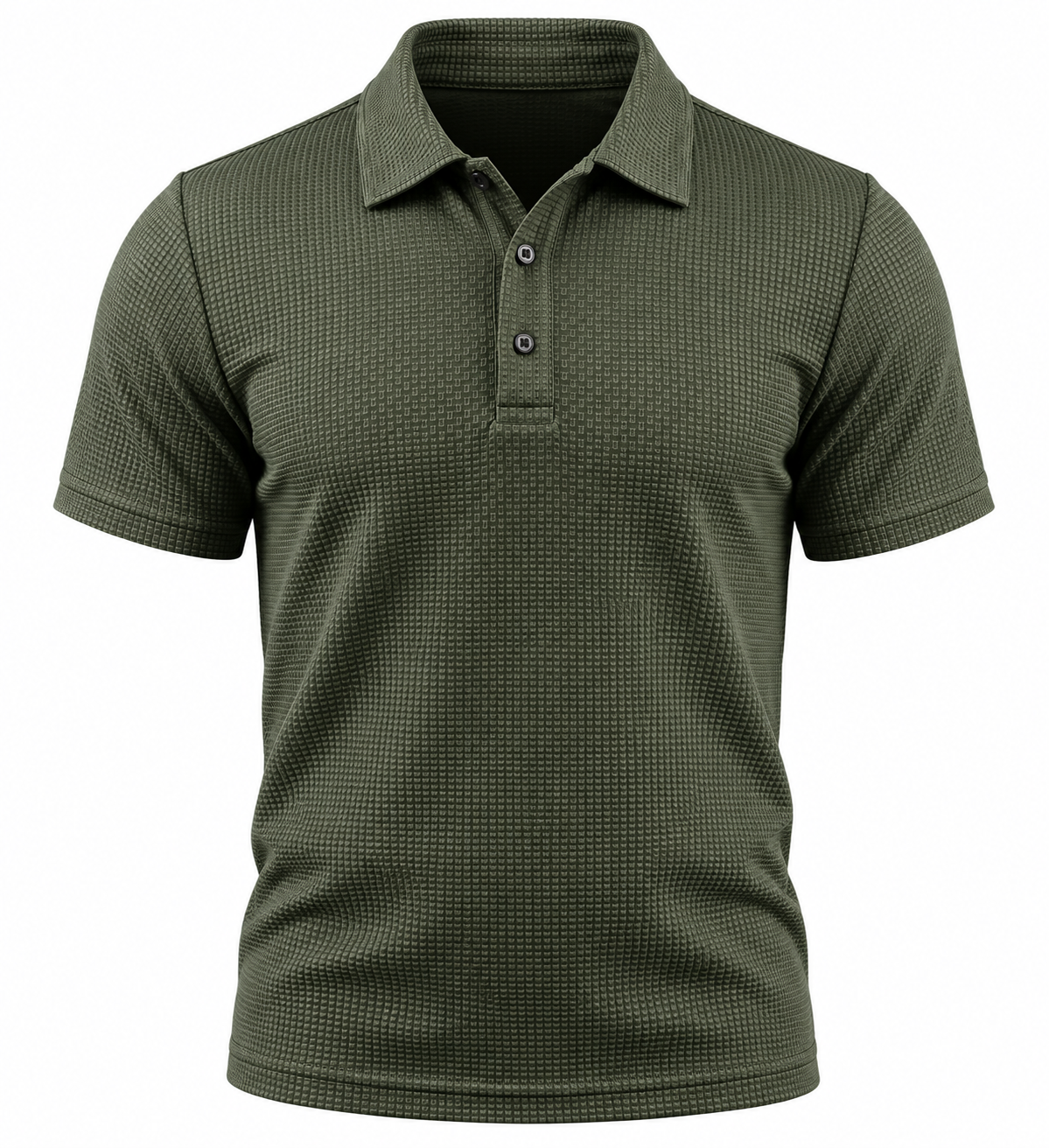 Belmont Men's Stretch Polo – No-Cling Fit for a Fuller Midsection