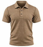 Belmont Men's Stretch Polo – No-Cling Fit for a Fuller Midsection