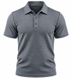 Belmont Men's Stretch Polo – No-Cling Fit for a Fuller Midsection