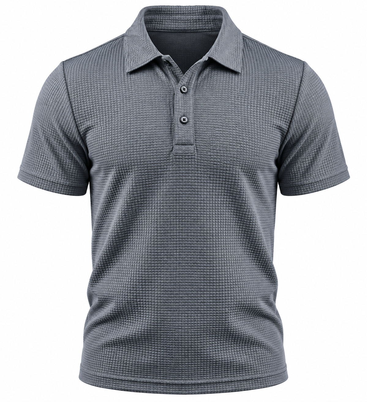 Belmont Men's Stretch Polo – No-Cling Fit for a Fuller Midsection