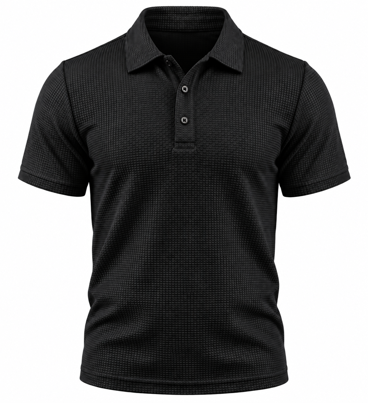 Belmont Men's Stretch Polo – No-Cling Fit for a Fuller Midsection