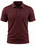 Belmont Men's Stretch Polo – No-Cling Fit for a Fuller Midsection