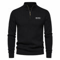 Men's ™ PREMIUM RIBBED QUARTER-ZIP SWEATER