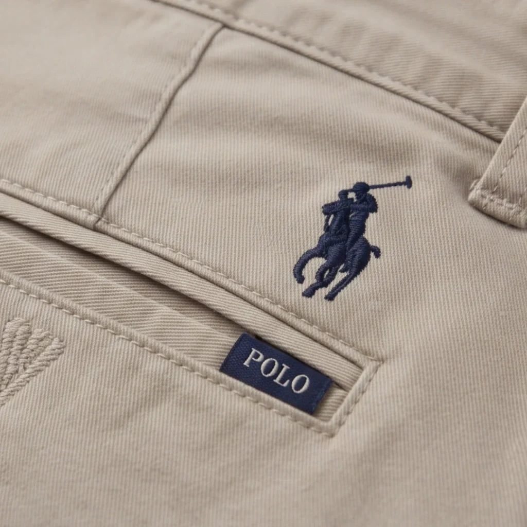 1121 Men's RL Twill Pants – Embroidered