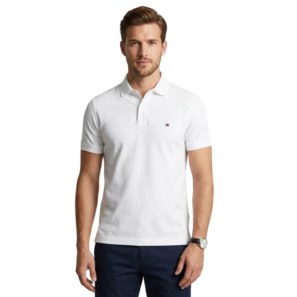 616 TH Double-Piqué Polo Shirt