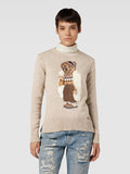 Woman Sweater | Bear White Coat