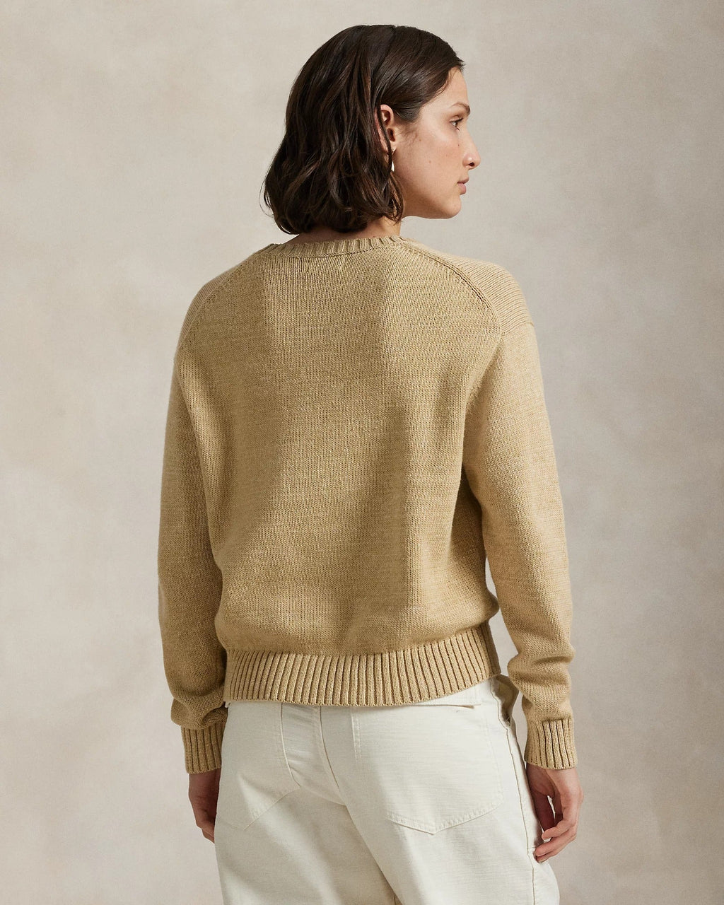 Woman Sweater | Polo Bear Beige