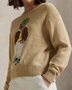 Woman Sweater | Polo Bear Beige