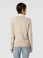 Woman Sweater | Bear White Coat