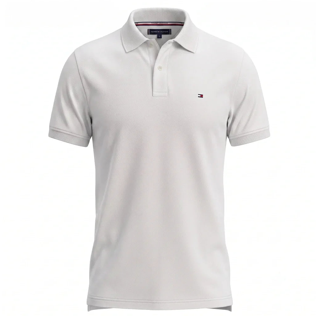 912 TH Double-Piqué Polo Shirt