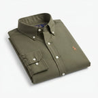 884 Shirt RL Solid Cotton Poplin
