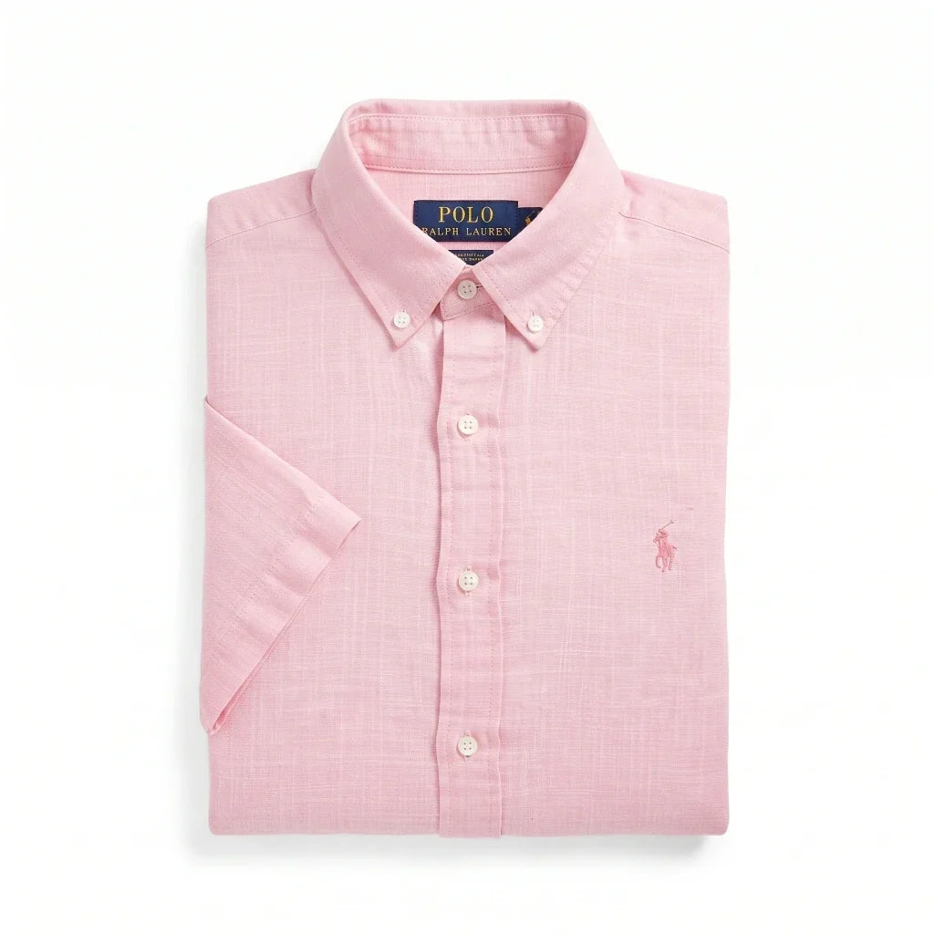 1034 Shirt Linen RL Short-Sleeve