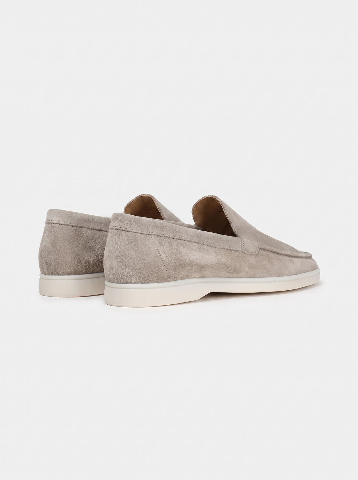 Light Grey Yacht Loafers