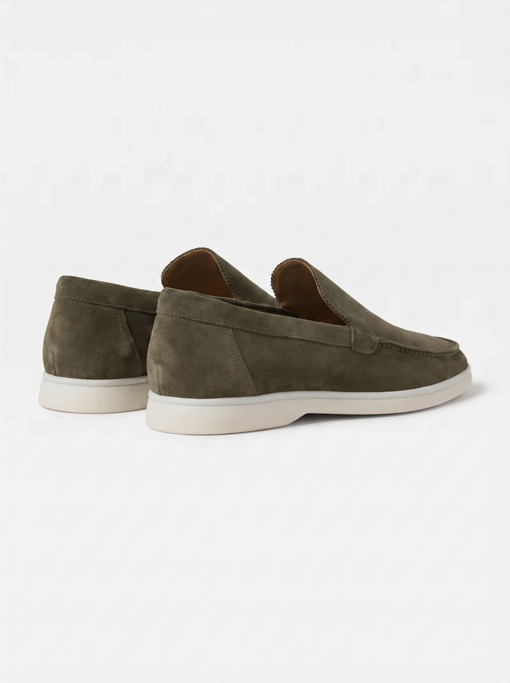 Olive Yacht Loafers