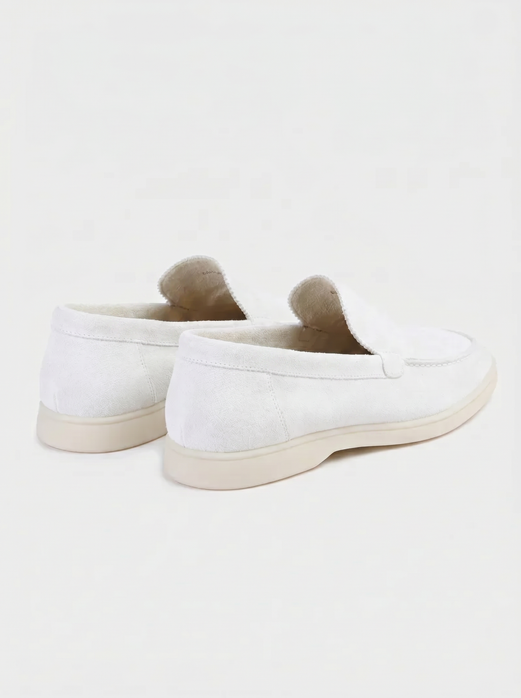 White Yacht Loafers
