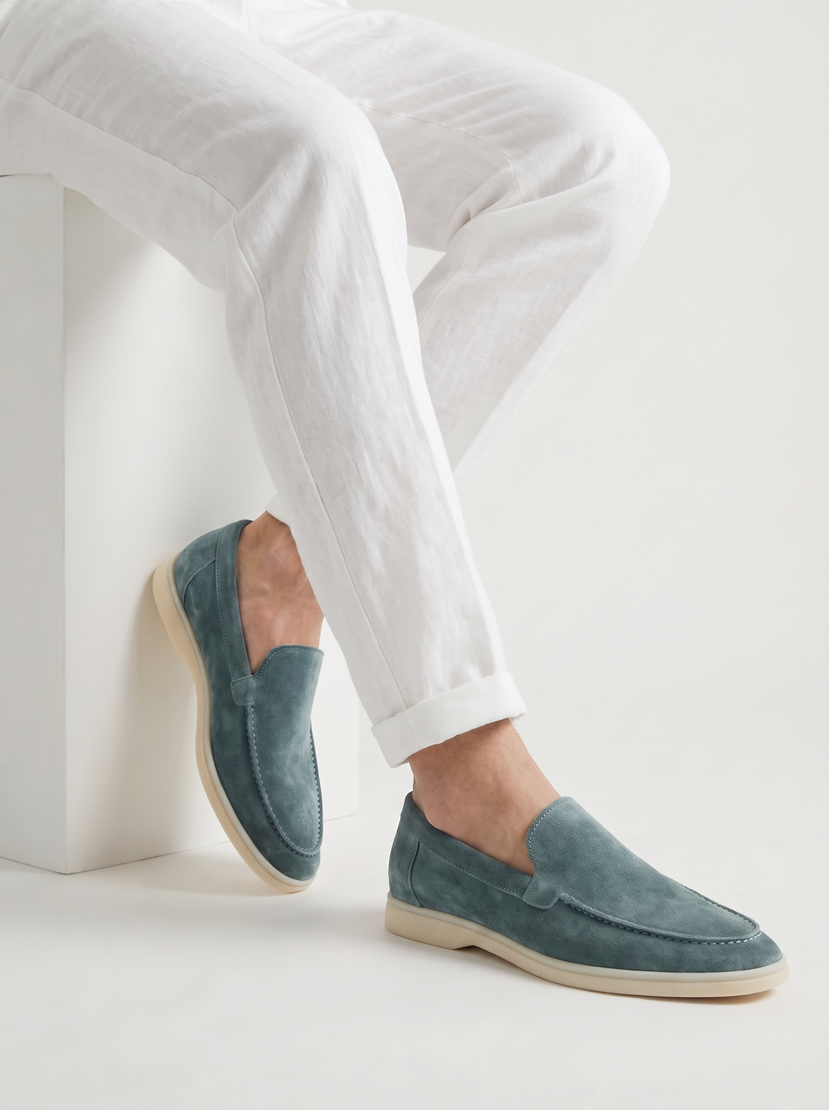Petrol Yacht Loafers