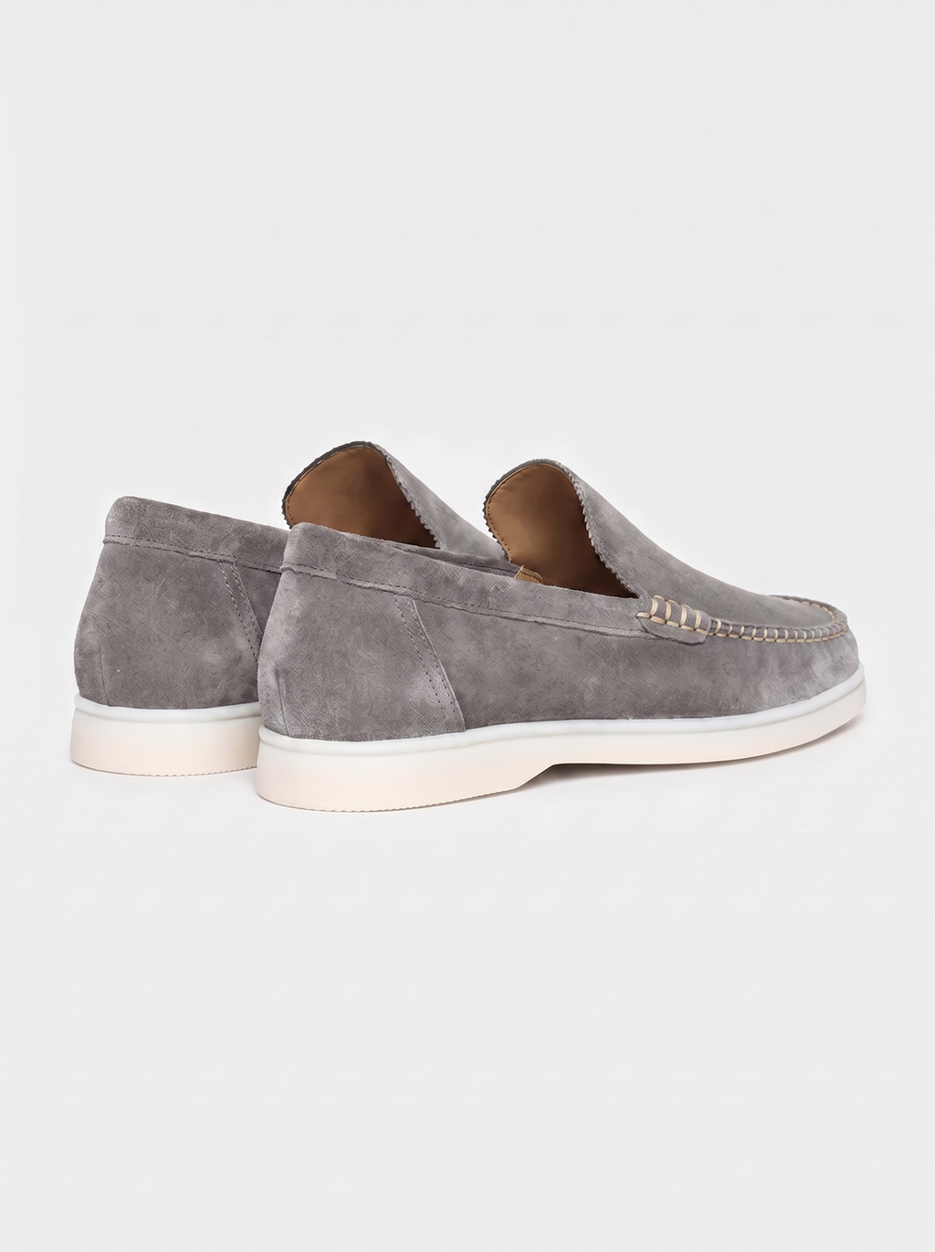 Grey Giorno Loafers