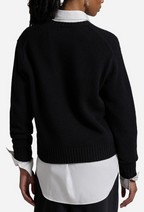 Woman Sweater  | Black Polo Bear