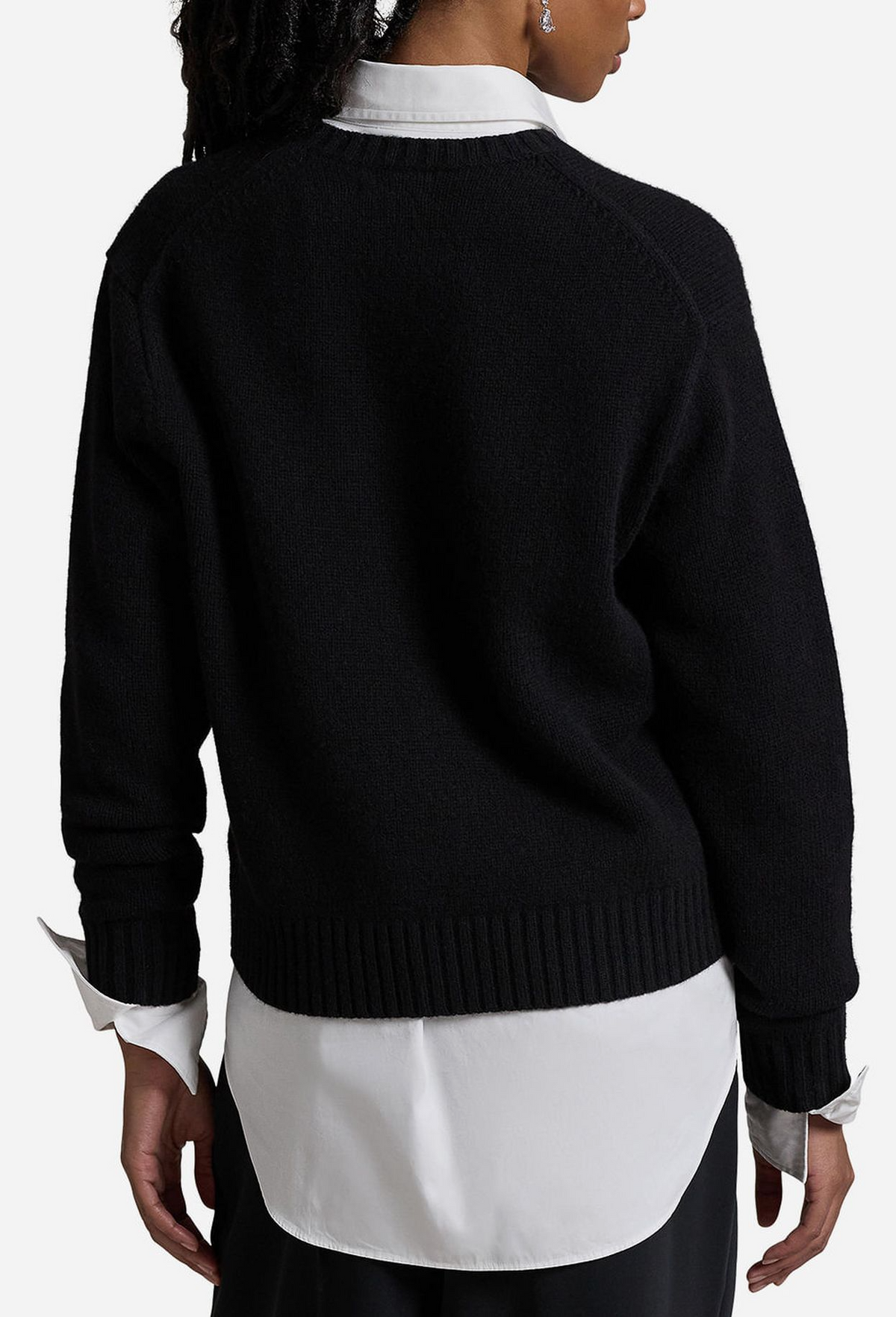 Woman Sweater  | Black Polo Bear