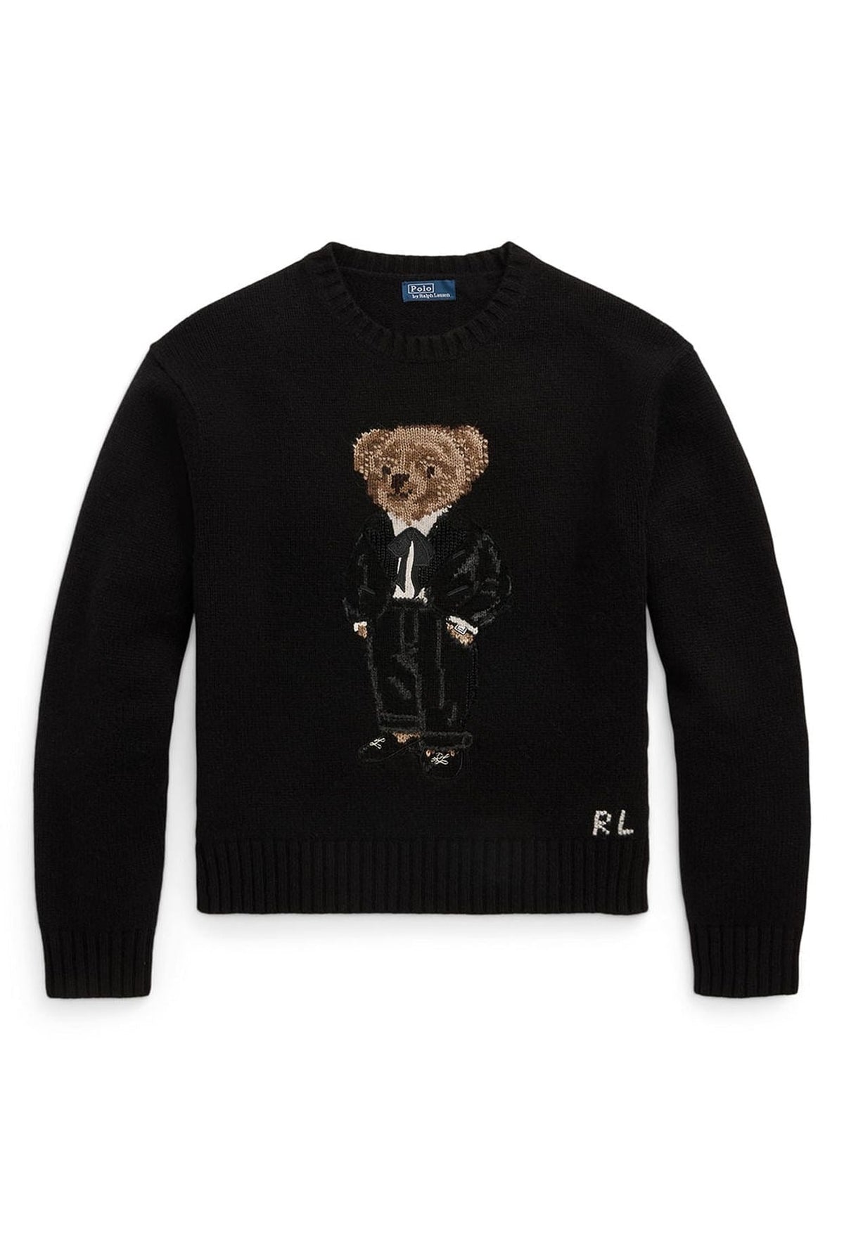 Woman Sweater  | Black Polo Bear