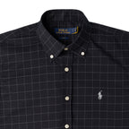 Men's RL Shirt Plaid Fontana - Black