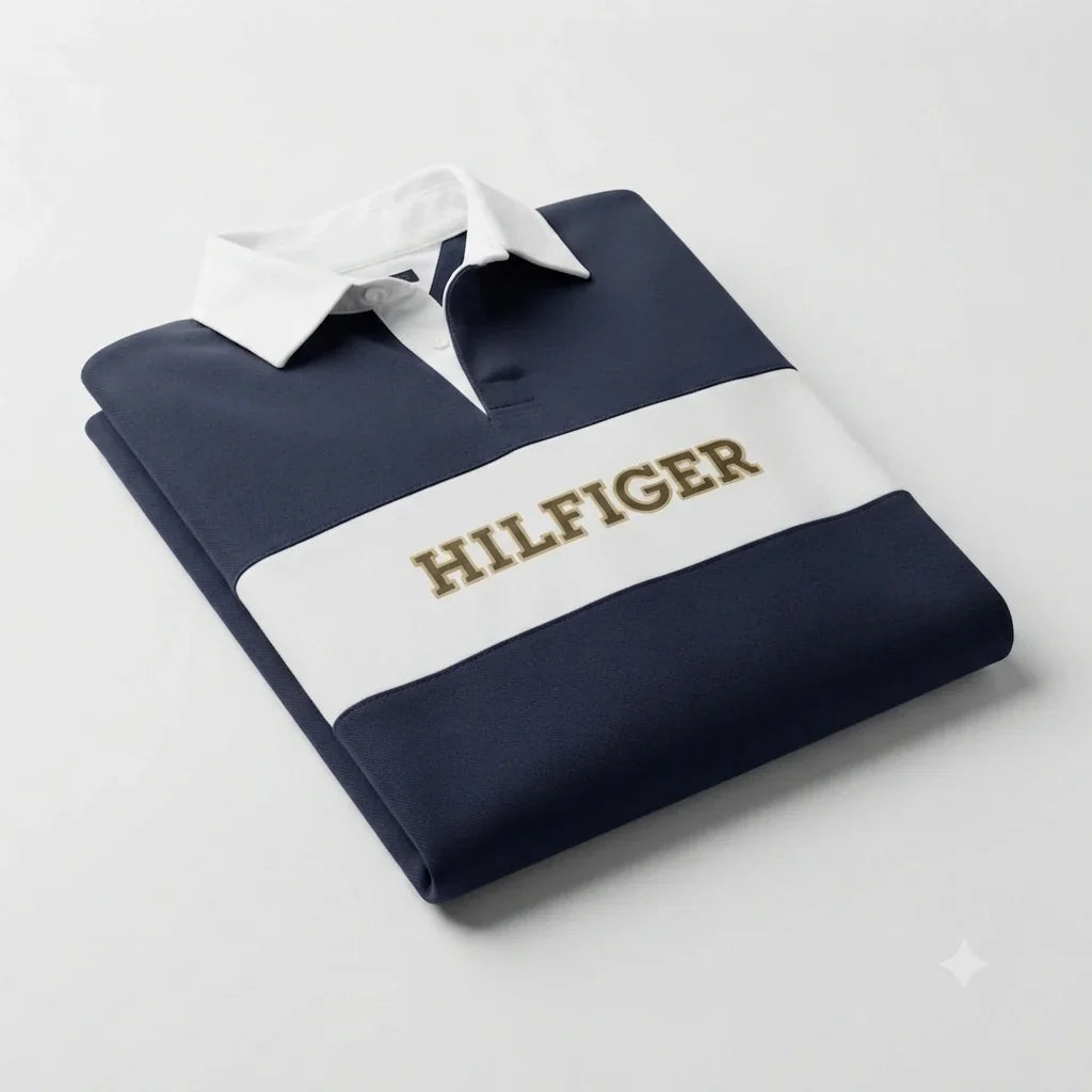 802 TH Long-Sleeve Polo Shirt