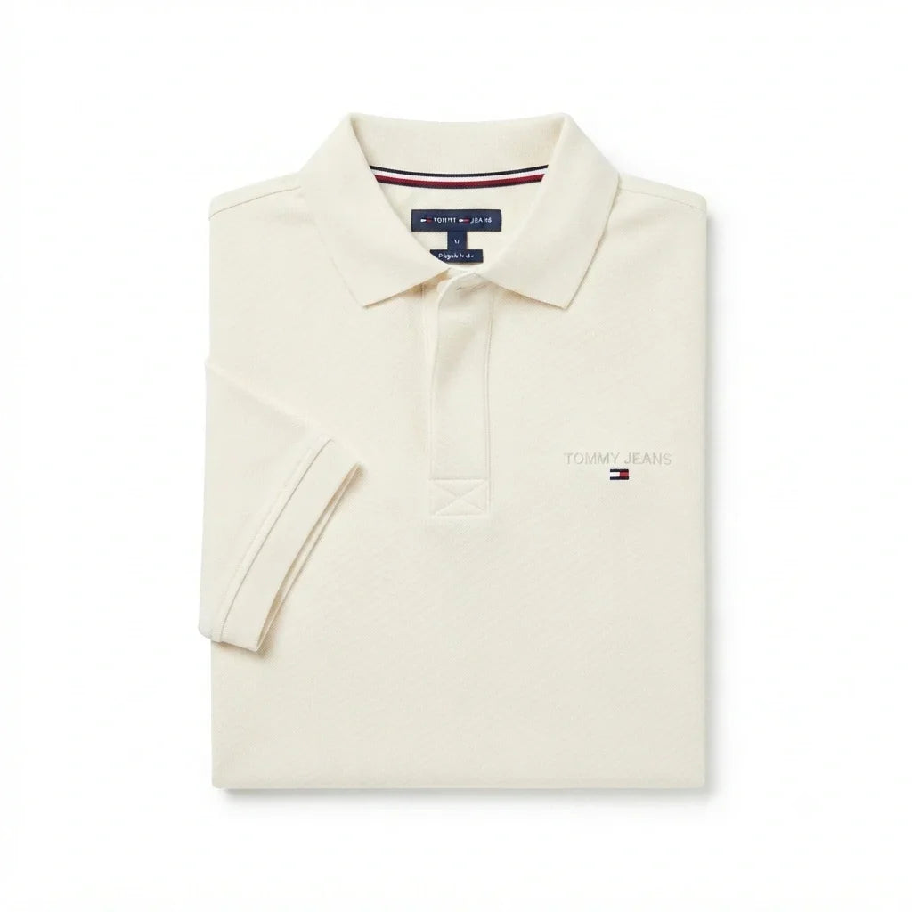 952 TH Premium Double-Piqué Polo Shirt