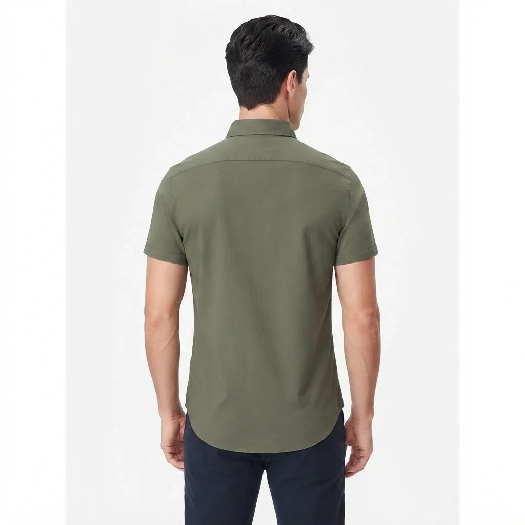 1026 Shirt RL Short-Sleeve - Oxford Fabric