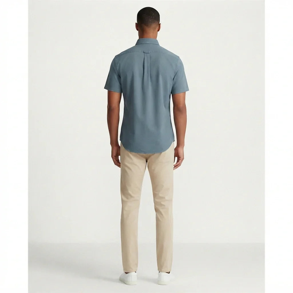 1027 Shirt RL Short-Sleeve - Oxford Fabric