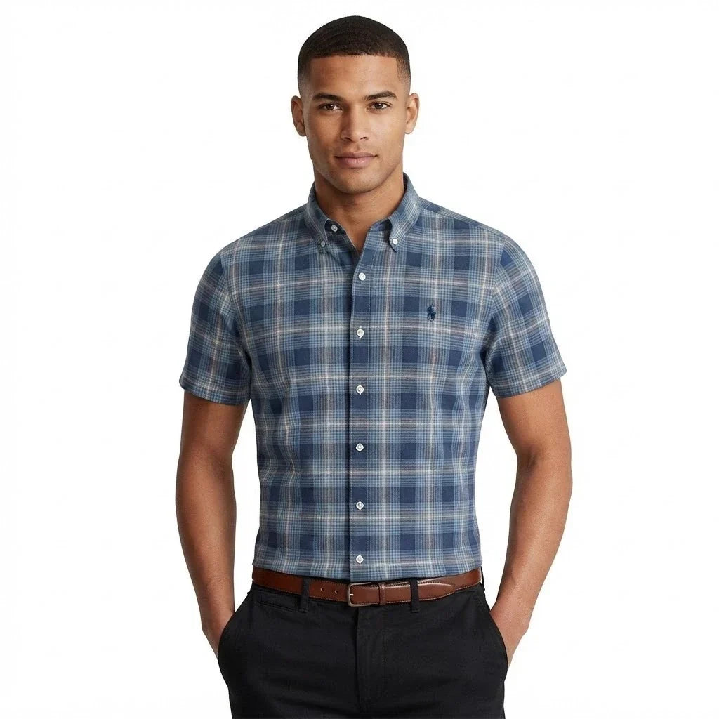 1053 Shirt RL Short-Sleeve Cotton Poplin