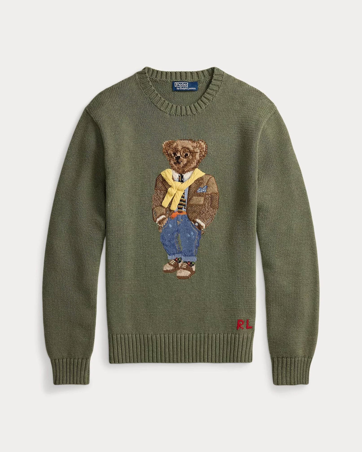 Men's Polo Bear Sweater