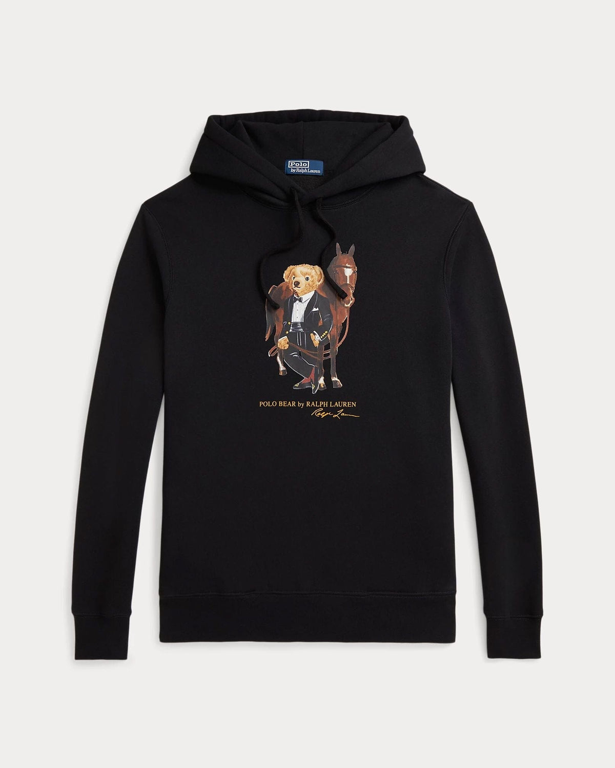 Men's Polo Bear Fleece Hoodie