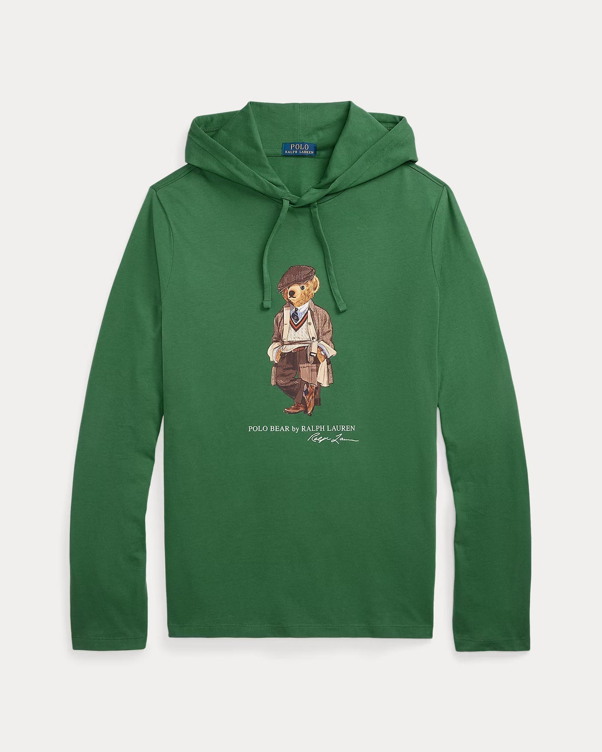 Men's Polo Bear Jersey Hoodie T-Shirt
