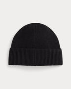 Men's Polo Bear Rib-Knit Beanie