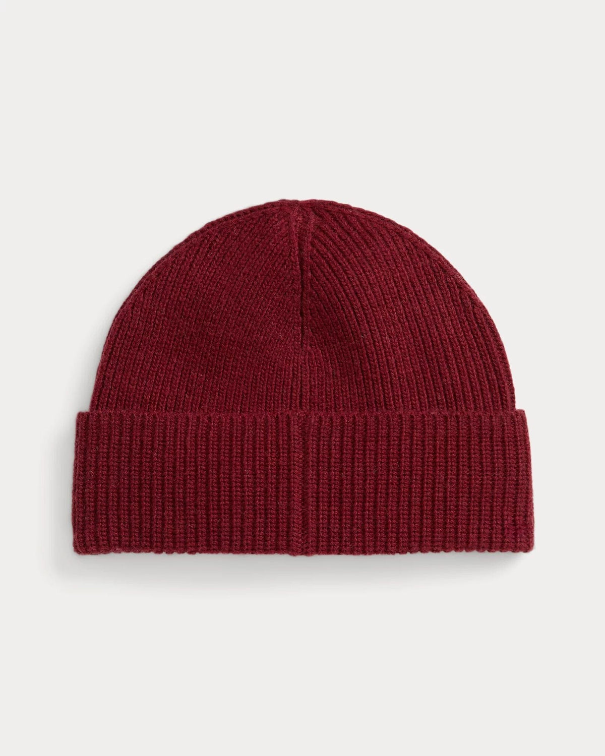 Men's Polo Bear Rib-Knit Beanie