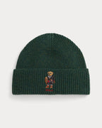Men's Polo Bear Rib-Knit Beanie