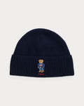 Men's Polo Bear Rib-Knit Beanie