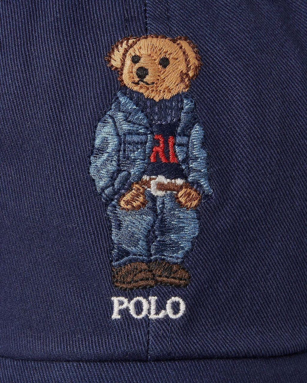 Men's Polo Bear Twill Ball Cap