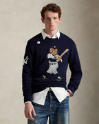 Men's Polo Bear Yankees Sweater