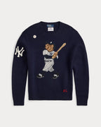 Men's Polo Bear Yankees Sweater